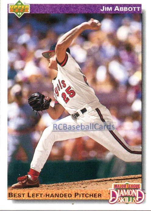 1992 Los Angeles Angels Baseball Trading Cards - Baseball Cards by ...