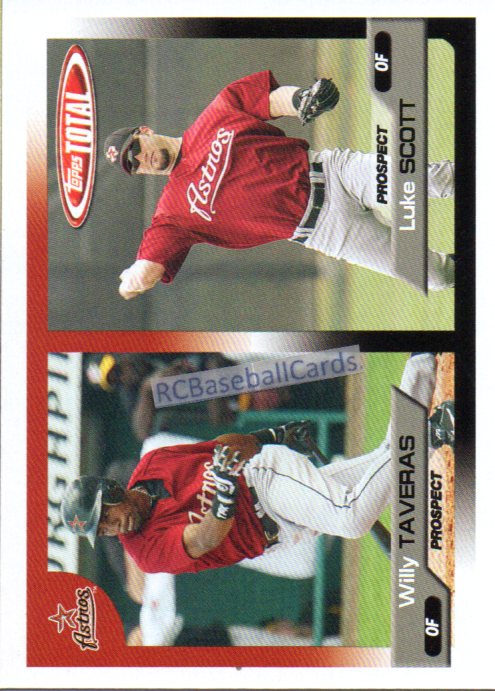 2005 Houston Astros Baseball Trading Cards - Baseball Cards by  RCBaseballCards