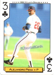 Otis Nixon - Braves #451 Baseball 1992 Upper Deck Trading Card