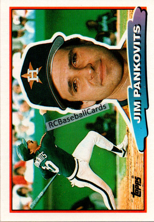 1988 Houston Astros Baseball Trading Cards. - Baseball Cards by  RCBaseballCards