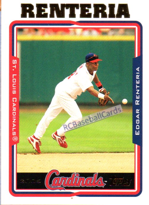  2001 Topps Stars #49 Edgar Renteria NM-MT St. Louis Cardinals  Baseball : Collectibles & Fine Art