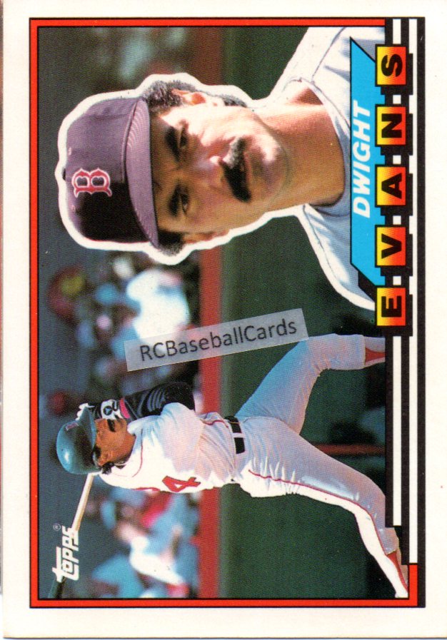 50 different 1980-1989 Boston Red Sox Baseball Cards 