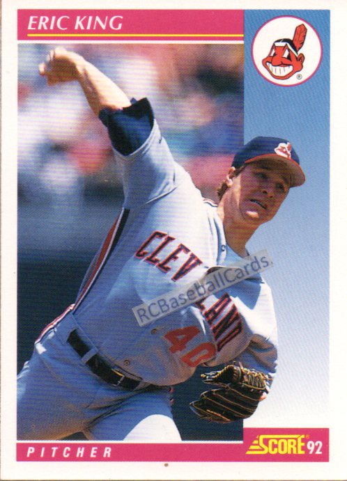 1992 Cleveland Indians Baseball Trading Cards - Baseball Cards by ...