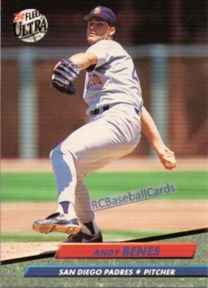Tim Teufel autographed Baseball Card (San Diego Padres, 67) 1992 Fleer #622