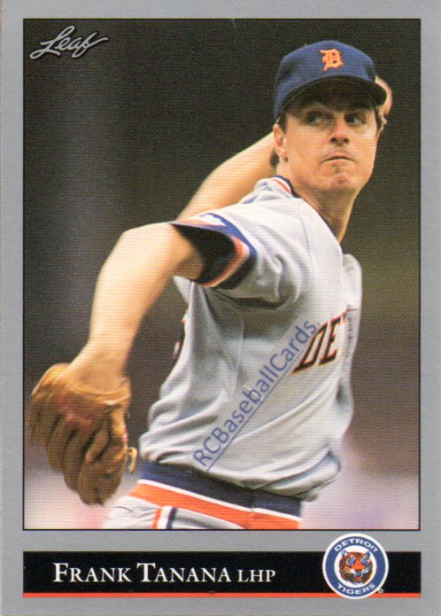1992 Detroit Tigers Baseball Trading Cards - Baseball Cards by ...