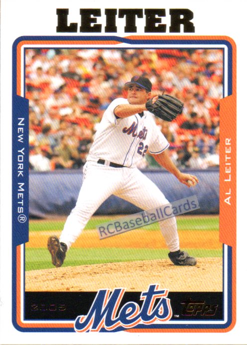  2002 Topps #126 Al Leiter NM-MT New York Mets Baseball MLB :  Collectibles & Fine Art