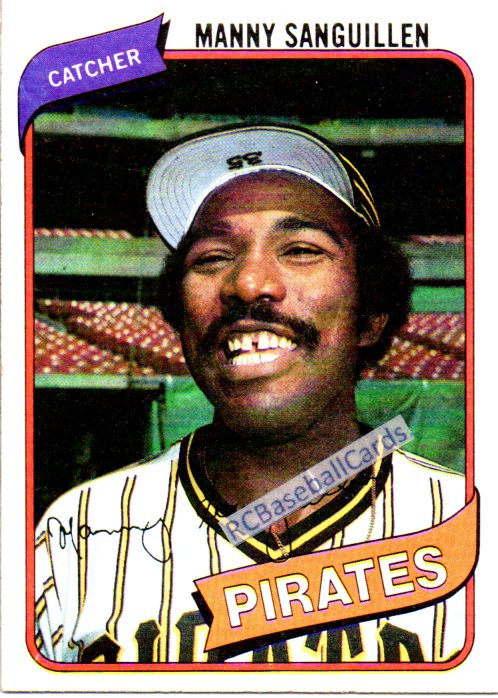 1980 - 1981 Pittsburgh Pirates Baseball Trading Cards - Baseball Cards ...