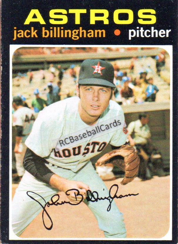 1970 - 1974 Houston Astros Vintage Baseball Trading Cards - Baseball Cards  by RCBaseballCards