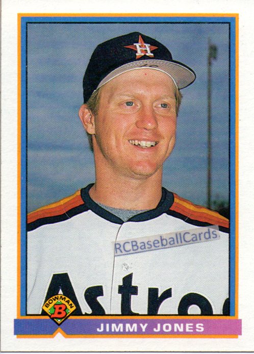 1991 Houston Astros Baseball Trading Cards - Baseball Cards by ...