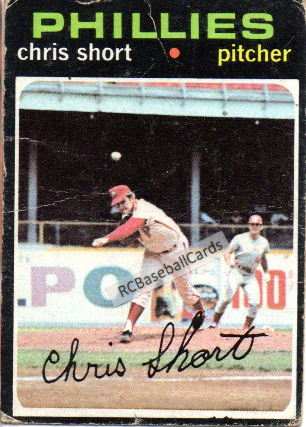 1970-1974 Philadelphia Phillies Vintage Baseball Trading Cards