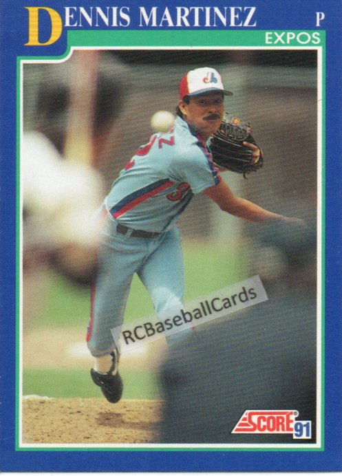 1991 Expos Baseball Trading Cards - Baseball Cards by RCBaseballCards