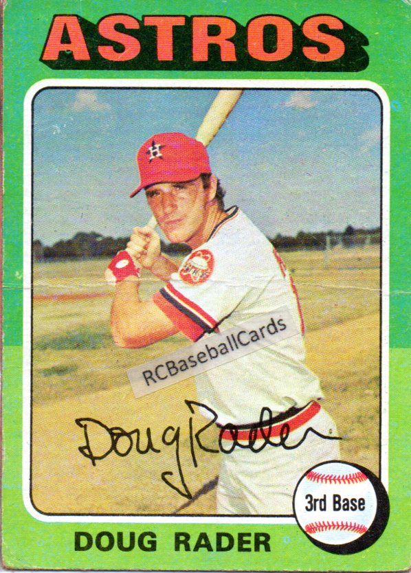  1975 Topps # 455 Don Wilson Houston Astros (Baseball Card)  NM/MT Astros : Collectibles & Fine Art