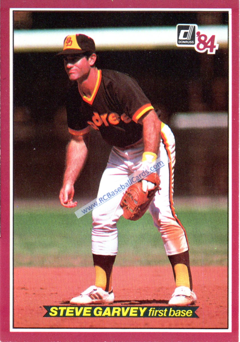 1984 San Diego Padres Baseball Trading Cards - Baseball Cards by