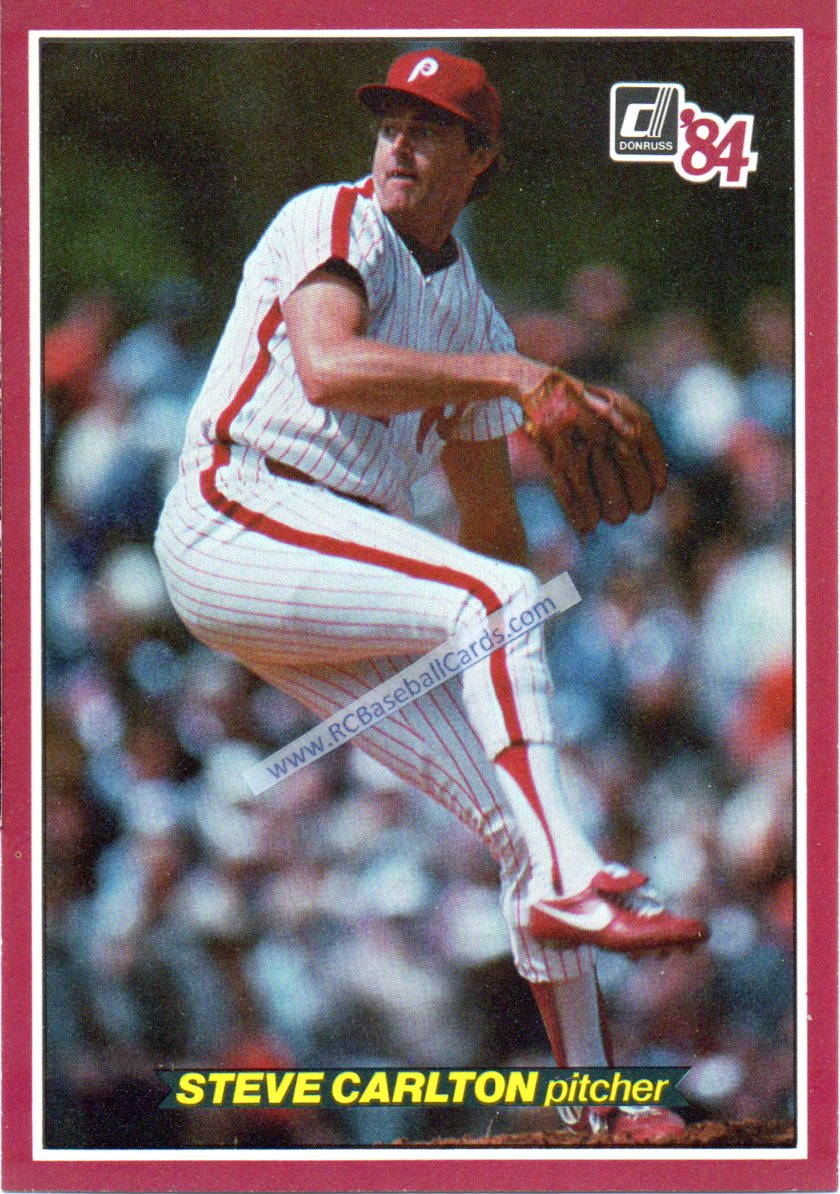1984 Philadelphia Phillies Baseball Trading Cards - Baseball Cards by  RCBaseballCards