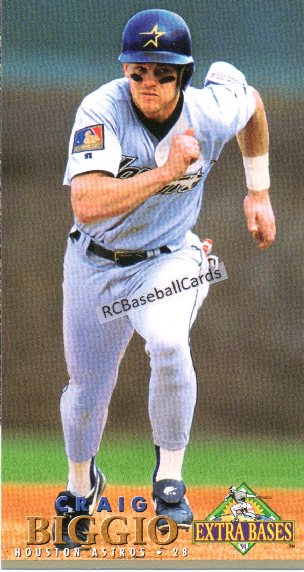 1994 Houston Astros Baseball Trading Cards - Baseball Cards by  RCBaseballCards