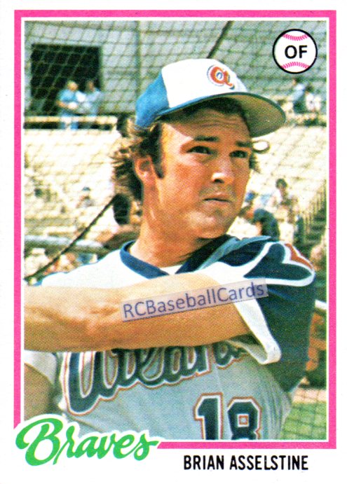 1978 - 1979 Atlanta Braves Baseball Traing Cards - Baseball Cards