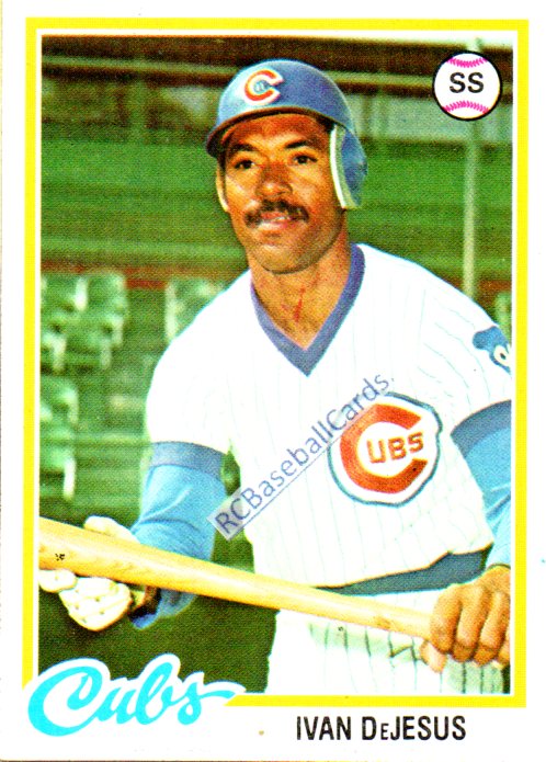 1978 Topps # 523 Donnie Moore Chicago Cubs Baseball Card EX/MT Cubs 