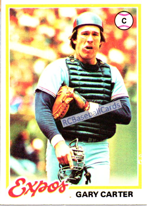 Montreal Expos Gary Carter 1979 Topps Vintage Baseball Card -  Israel